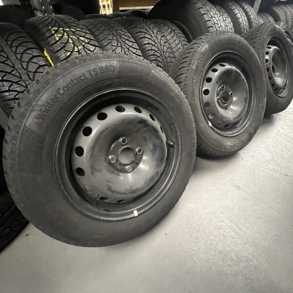 4x100 15" Velgen WINTER 8+6mm Punto Adam Corsa Aveo enz